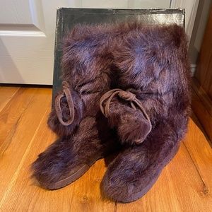 Colin Stuart Faux Fur Boots